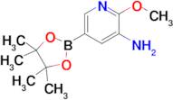 2-Methoxy-5-(4,4,5,5-tetramethyl-1,3,2-dioxaborolan-2-yl)pyridin-3-amine