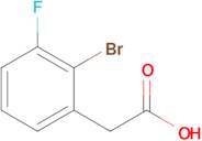 2-(2-Bromo-3-fluorophenyl)acetic acid