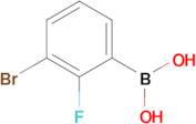 (3-Bromo-2-fluorophenyl)boronic acid