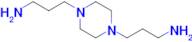 3,3'-(Piperazine-1,4-diyl)bis(propan-1-amine)