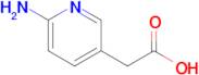 2-(6-Aminopyridin-3-yl)acetic acid