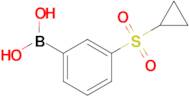 (3-(Cyclopropylsulfonyl)phenyl)boronic acid