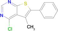 4-Chloro-5-methyl-6-phenylthieno[2,3-d]pyrimidine