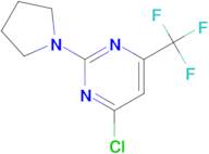 4-Chloro-2-(pyrrolidin-1-yl)-6-(trifluoromethyl)pyrimidine