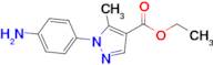 Ethyl 1-(4-aminophenyl)-5-methyl-1H-pyrazole-4-carboxylate