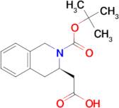 (R)-2-(2-(tert-Butoxycarbonyl)-1,2,3,4-tetrahydroisoquinolin-3-yl)acetic acid