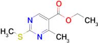 Ethyl 4-methyl-2-(methylthio)pyrimidine-5-carboxylate