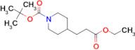 tert-Butyl 4-(3-ethoxy-3-oxopropyl)piperidine-1-carboxylate