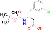 (S)-3-((tert-Butoxycarbonyl)amino)-4-(3-chlorophenyl)butanoic acid