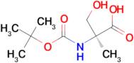 (S)-2-((tert-Butoxycarbonyl)amino)-3-hydroxy-2-methylpropanoic acid