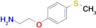 2-(4-(Methylthio)phenoxy)ethanamine