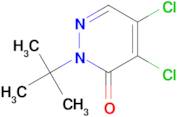 2-(tert-Butyl)-4,5-dichloropyridazin-3(2H)-one