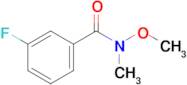 3-Fluoro-N-methoxy-N-methylbenzamide