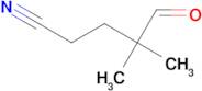 4,4-Dimethyl-5-oxopentanenitrile