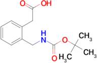 2-(2-(((tert-Butoxycarbonyl)amino)methyl)phenyl)acetic acid