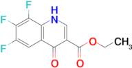 Ethyl 6,7,8-trifluoro-4-oxo-1,4-dihydroquinoline-3-carboxylate