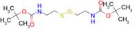 di-tert-Butyl (disulfanediylbis(ethane-2,1-diyl))dicarbamate