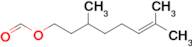 3,7-Dimethyloct-6-en-1-yl formate