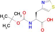 (S)-2-((tert-Butoxycarbonyl)amino)-3-(thiazol-4-yl)propanoic acid