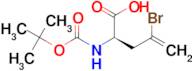(R)-4-Bromo-2-((tert-butoxycarbonyl)amino)pent-4-enoic acid