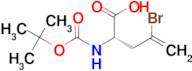 (S)-4-Bromo-2-((tert-butoxycarbonyl)amino)pent-4-enoic acid