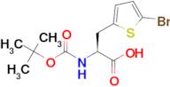 (S)-3-(5-Bromothiophen-2-yl)-2-((tert-butoxycarbonyl)amino)propanoic acid