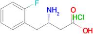 (S)-3-Amino-4-(2-fluorophenyl)butanoic acid hydrochloride