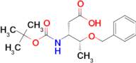 (3R,4R)-4-(Benzyloxy)-3-((tert-butoxycarbonyl)amino)pentanoic acid