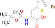 (R)-3-(5-Bromothiophen-2-yl)-2-((tert-butoxycarbonyl)amino)propanoic acid