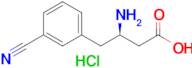 (R)-3-Amino-4-(3-cyanophenyl)butanoic acid hydrochloride