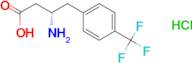 (S)-3-Amino-4-(4-(trifluoromethyl)phenyl)butanoic acid hydrochloride