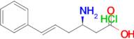 (R,E)-3-Amino-6-phenylhex-5-enoic acid hydrochloride