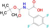 (S)-2-((tert-Butoxycarbonyl)amino)-3-(2,4,5-trifluorophenyl)propanoic acid