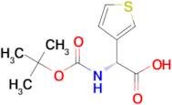 (R)-2-((tert-Butoxycarbonyl)amino)-2-(thiophen-3-yl)acetic acid