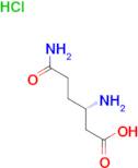(S)-3,6-Diamino-6-oxohexanoic acid hydrochloride