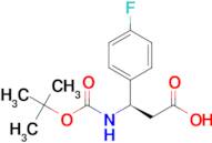 (R)-3-((tert-Butoxycarbonyl)amino)-3-(4-fluorophenyl)propanoic acid