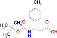 (S)-3-((tert-Butoxycarbonyl)amino)-3-(p-tolyl)propanoic acid