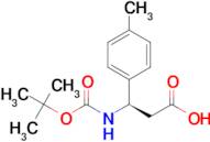 (R)-3-((tert-Butoxycarbonyl)amino)-3-(p-tolyl)propanoic acid