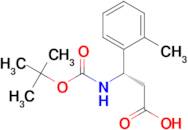 (S)-3-((tert-Butoxycarbonyl)amino)-3-(o-tolyl)propanoic acid