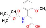 (S)-3-((tert-Butoxycarbonyl)amino)-3-(2-methoxyphenyl)propanoic acid