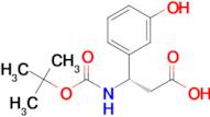 (S)-3-((tert-Butoxycarbonyl)amino)-3-(3-hydroxyphenyl)propanoic acid