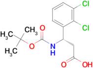 (S)-3-((tert-Butoxycarbonyl)amino)-3-(2,3-dichlorophenyl)propanoic acid