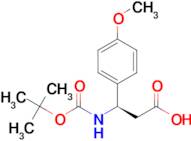 (R)-3-((tert-Butoxycarbonyl)amino)-3-(4-methoxyphenyl)propanoic acid