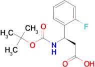 (R)-3-((tert-Butoxycarbonyl)amino)-3-(2-fluorophenyl)propanoic acid