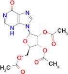 (2R,3R,4R,5R)-2-(Acetoxymethyl)-5-(6-oxo-1H-purin-9(6H)-yl)tetrahydrofuran-3,4-diyl diacetate