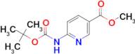 Methyl 6-((tert-butoxycarbonyl)amino)nicotinate