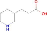 3-(Piperidin-3-yl)propanoic acid