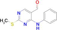 2-(Methylthio)-4-(phenylamino)pyrimidine-5-carbaldehyde