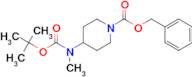 Benzyl 4-((tert-butoxycarbonyl)(methyl)amino)piperidine-1-carboxylate