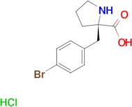 (R)-2-(4-Bromobenzyl)pyrrolidine-2-carboxylic acid hydrochloride